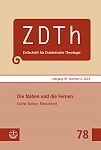Zeitschrift fr Dialektische Theologie