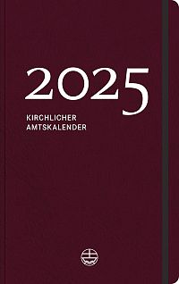 Kirchlicher Amtskalender 2025 – rot